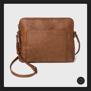 Cognac Crossbody Purse